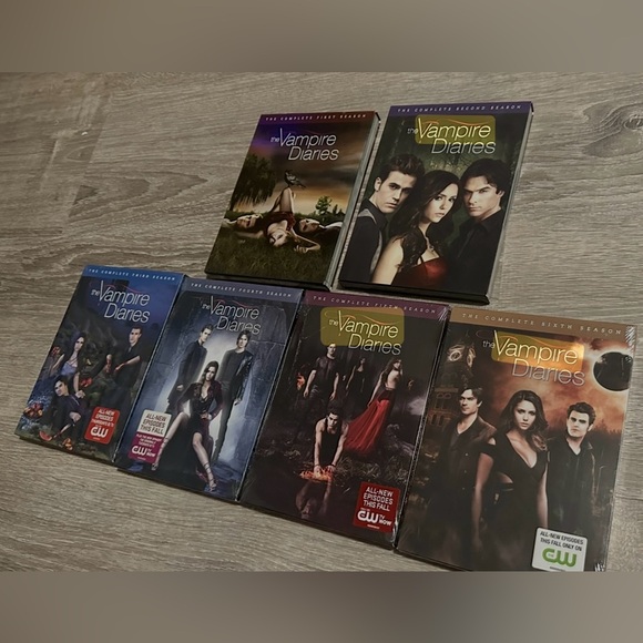 Vampire Diaries DVD Set Seasons 1-6 Movies TV Series